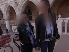 デカパイ, 茶髪の, 巨乳な, ダブル開発, 自然山雀, ティーン, 三人, オッパイの