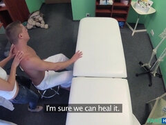 Frisky mom Masseuse Fucks Doctor 1 - Fake Hospital