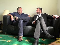 British sub slut gets fed with nasty maledoms hot cum