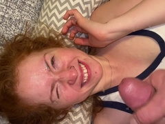 Tir de sperme, Faciale, Hd, Mère que j'aimerais baiser, Pov, Chatte, Rousse roux, Pute