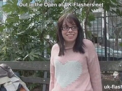 Amateur, British, Fingering, Flashing, Glasses, Milf, Outdoor, Public