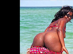 アフリカ人, デカ尻, 黒人, ソフトコア