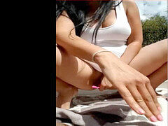 Enthousiasteling, Rijpe lesbienne, Buiten, Openbaar