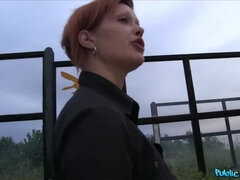 Leie, Blasen, Spermaladung, Tschechisch, Aufs gesicht abspritzen, Handjob, Öffentlich, Schlucken