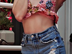 Tussi, Blondine, Zierlich, Erotischer film, Solo, Jungendliche (18+), Titten