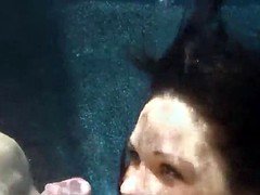 Nice Underwater Blowjob