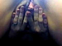 Closeup pussy play