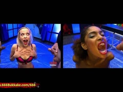 Mamada, Morena, Corridas, Polla, Ébano, Erótico, Fetiche, Trio