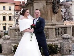 Pijpbeurt, Brijd, Man die toekijkt, Tsjechisch, Vingeren, Hd, Tiener, Bruiloft