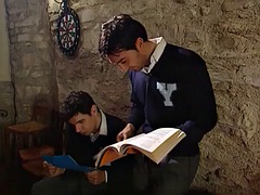 Anaal, Blond, Sperma shot, Hardcore, Italiaans, Slet, Lerarin, Trio