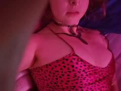 Enthousiasteling, Grote mammen, Alleen, Tatoeage, Tieten likken