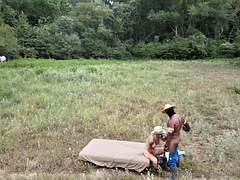 Grote lul, Zwart, Blond, Zwart, Interraciaal, Moeder die ik wil neuken, Tieten likken, Vrouw