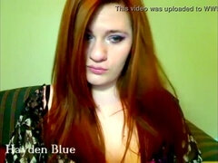 Bbw, Chubby, Fat, Masturbation, Redhead, Webcam