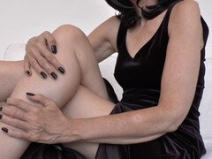 黒人, フェティッシュ, 指いじり, ドイツ人, オナニー, 熟年, 淫乱熟女, 一人