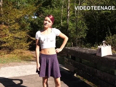 18 ans, Audition, Brunette brune, En levrette, Français, Hard, Hd, Nénés