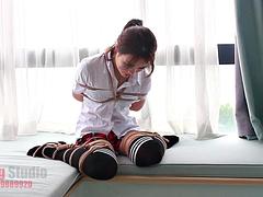 Asiatisch, Fesselspiele, Chinesisch, Hotel, Student