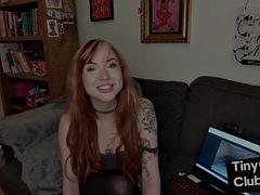 素人, 美女, イギリス人, チン, ヨーロピアン, 下着, 一人, タトゥー
