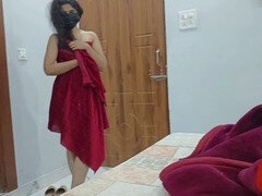 ドレス, 足コキ, 自家製, インド人, オマンコ
