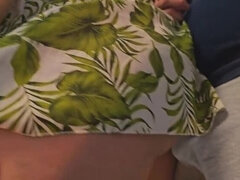 Autobús, Manoseada, Hd, Masturbación, Al aire libre, Público, Falda, Mojado