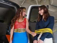 Cosplay and lesbian sex in amazing same-sexed porn video