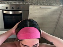 In den arsch, Blasen, Hardcore, Milf, Im freien, Spanisch, Jungendliche (18+), Titten