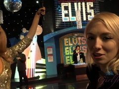 Trillium's blonde pubes made it to Vegas