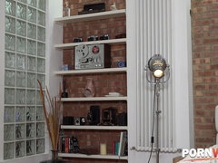 アナル, ブロンド, フェラチオ, チン, ハードコア, レズビアン, 淫乱熟女, 三人