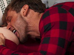 Christmas ass eating and drilling for tall perverts