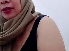 ぽっちゃり, デカパイ, インドネシア人, 淫乱熟女, オッパイの