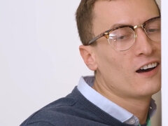 Universiteit, Lul, Europees, Kokhalzen, Natuurlijke tieten, Doordringend, Kort haar, Tieten likken