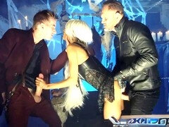 Alyssa Divine, Danny D, and Nacho Vidal get down in a wild threesome
