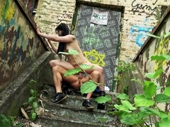 Blasen, Braunhaarige, Emotionale dirne, Im freien, Jungendliche (18+)