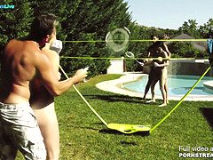 Tchèque, Hard, Hd, Massage, De plein air, Rugueux, Fils, Echangistes