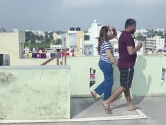 First Time Fucking My Indian Step Sister on the Roof - Sona Bhabhi Hardcore Sex
