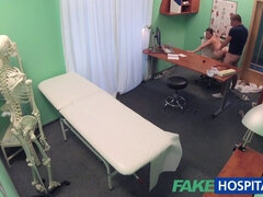 Caroline Ardolino gets her pussy soaked by her fakehospital doctor