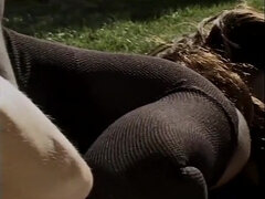 黒人, 茶髪の, 黒人, Hd, ヒール, レズビアン, アウトドア, オマンコ