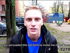 ブロンド, フェラチオ, バック, 眼鏡, ヒール, 淫乱熟女, ロシア人, おもちゃ