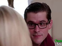 Éjaculation interne, Fille, Famille, Hd, Chatte, Fils, Serré, Pute