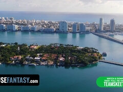 Anya Olsen invites her BFF Amirah over for a FFM 3way party with stepbro & cumshot