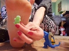 Trampling, gummy vore, guzzle