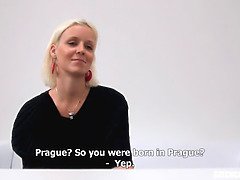 Leie, Blondine, Blasen, Tschechisch, Selbstgemacht, Pov, Realität, Schreiend