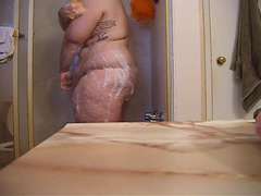 Wohlbeleibte schöne frauen, Dusche, Titten, Spanner