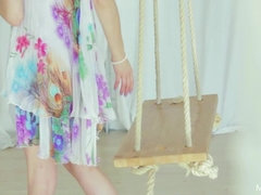 お尻, ドレス, 足, 下着, 天然, 乳首, オマンコ, 一人