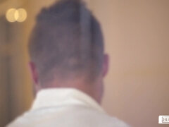 Большие сиськи, Блондинки, Сперма на лице, Секс без цензуры, Секретарша, Тату, Сиськи, Униформа