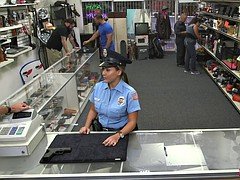Grosser schwanz, Blasen, Fetisch, Hardcore, Polizei, Ablutschen