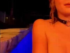 Amateur, Culo grande, Tetas grandes, Rubia, Casero, Masturbación, Piscina, Adolescente