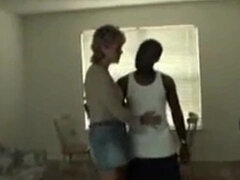 Grosser schwanz, Grosse titten, Schwarz, Blondine, Gruppe, Interrassisch, Milf, Pov