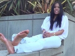 Asian nut, smelly soles, foot