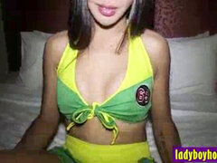 Anal, Asiatique, Sucer une bite, Hard, Jeunes transsexuelles thaïlandaises, Pov, Séduite, Transsexuelle