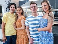 Большая жопа, Большой член, Большие сиськи, Минет, Член, Собачьи, Вчетвером, Милф